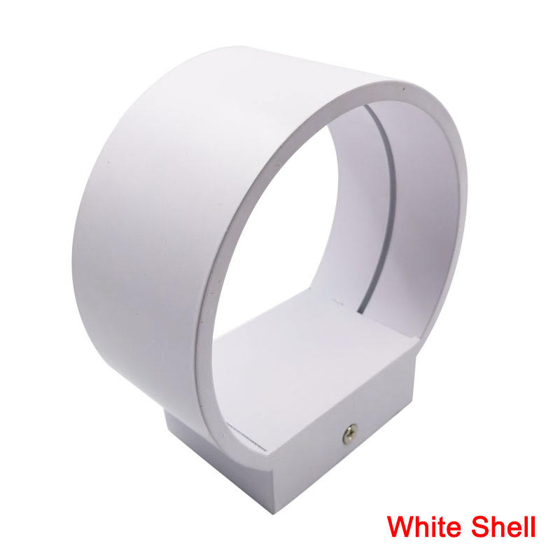 5W AC85-265V Innenkreis-Wandleuchte RGB mit Controller für Innendekoration, hellere Lichter