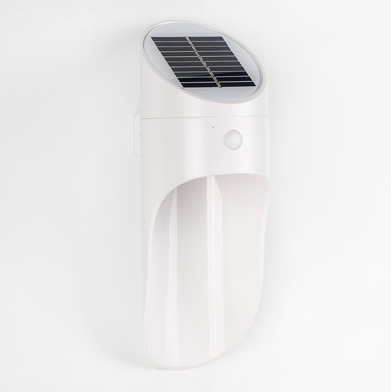 Heißer Verkauf Solarlampe Außeninduktion Hof Wandleuchte Integration 15LEDs Haus Straßenlaterne