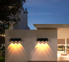 Moderne, einfache, wasserdichte IP65-LED-Wandleuchte für den Außenbereich, Hoflampen, Gartenwandleuchte, Fabrikpreis