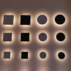 Moderne 150-mm-Eclipse-Wandleuchte mit LED-Leuchten und dekoratives Nachtlicht für den Innenbereich