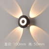 6W/10W LED-Wandleuchte für den Außenbereich, wasserdicht, IP65, für Veranda, Garten, Wandleuchte und Innen-Schlafzimmer-Nachttisch-Dekoration, Beleuchtung, Aluminium