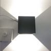 Neue dimmbare LED-Wandleuchte im Freien, wasserdicht, IP65, Würfel-Wandleuchte, 12 W, moderne LED-Wandleuchten für den Garten