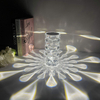 Luxus Acryl Moderne Transparente Led Touch Control Kristall Nachttischlampe Nachtlicht Wiederaufladbare Romantisches Abendessen Amazon