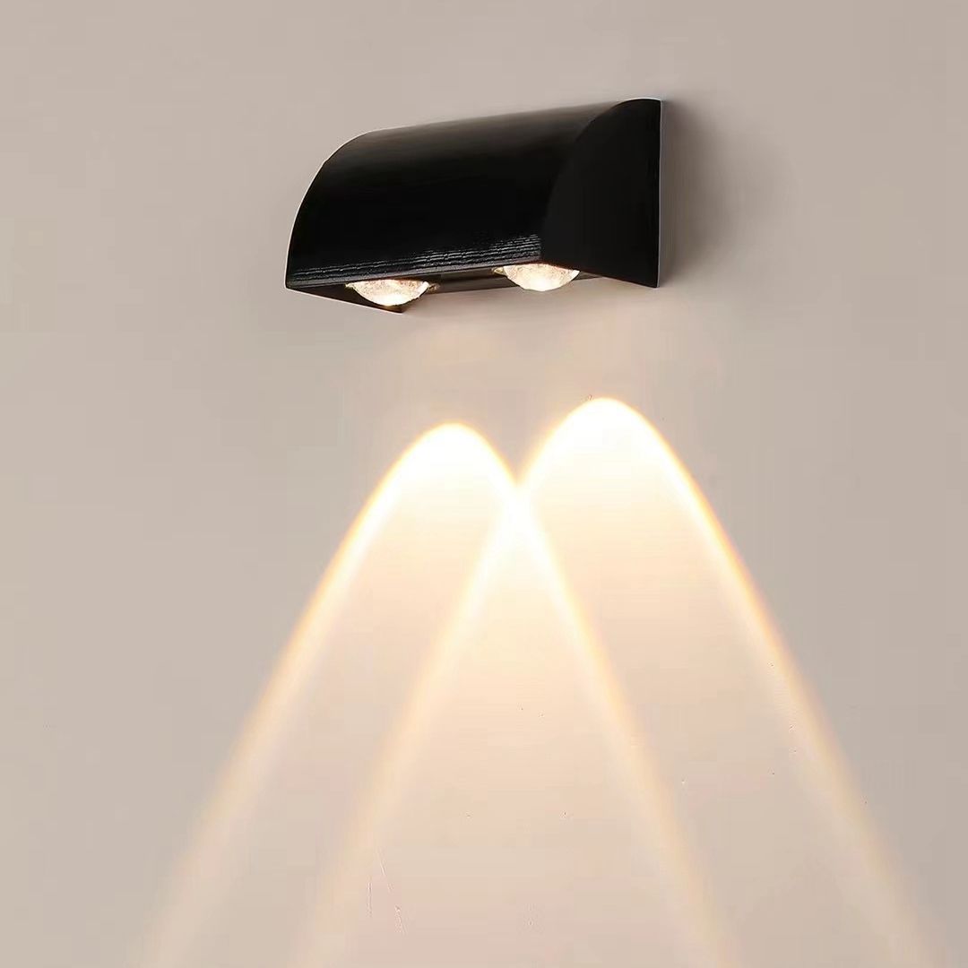 Moderne einfache wasserdichte LED-Wandleuchte für den Außenbereich, Hoflampen, Torlampe, Terrasse, Balkon, Garten, Wandleuchte zum Neupreis