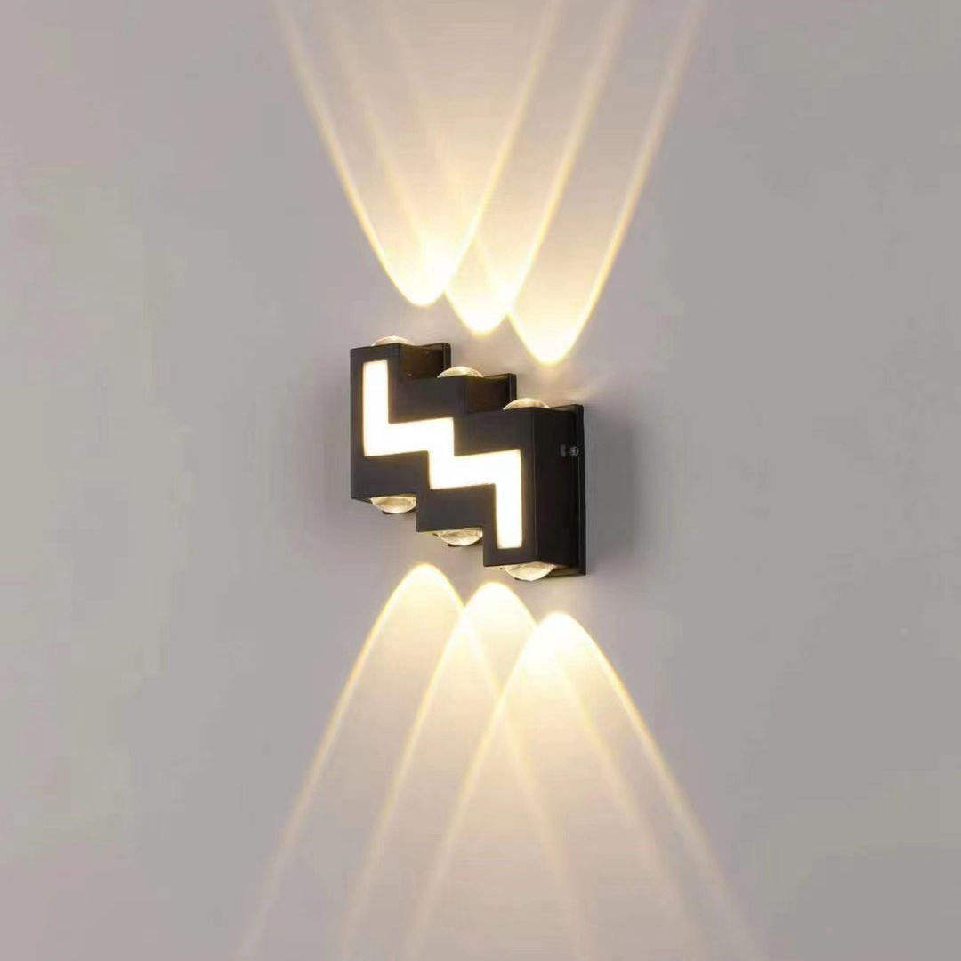 6W 12W Wasserdichte AC85-265V Oberfläche Montiert LED Wand Licht Moderne Nordic Leuchte Innen Wand Lampen Wohnzimmer Veranda im Freien