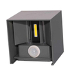 LED-Wandleuchte, RGB-Innen-Solarlicht, LED-Wandleuchte, Aluminium, für den Außenbereich, IP65, wasserdicht, Up-Down-Beleuchtung, LED-Wandleuchte für den Außenbereich