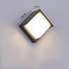 Minimalismus Stil Tuya Smart WiFi LED Wand Lampe RGBW Outdoor Indoor APP Wasserdichte Wandleuchte Dimmbare Garten Licht