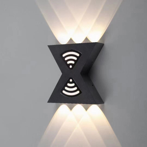 Wasserdicht Oben Und Unten Wand Licht Schlafzimmer Nacht Led Hintergrund Wand Lampe Dreh Gang Leuchte Wand Beleuchtung Innen