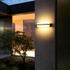 Einmalige, doppelte, wasserdichte LED-Wandleuchte für den Außenbereich, die mit einer LED-Balkonwandlampe ausgestattet ist