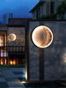 Moderne Wandleuchte für Zuhause, Innen, Wohnzimmer, Schlafzimmer, Flur, Hotel, Kunstwandbeleuchtung, Universum, LED-Mond-Wandleuchte, Wandmontage