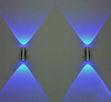 Einfacher Stil 2W 6W LED-Wandleuchte AC85-265V Aluminium Delikat Nachttischbeleuchtung für Innen-Hotel-Treppengangleuchte