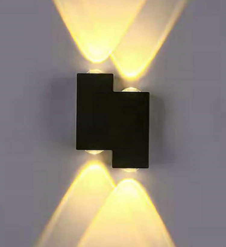Dekorative LED-Licht-wasserdichte Treppen-Wandleuchte und modernes Außennachtlicht. Außen-LED-Wandleuchte, wasserdichte Wand