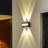 Led Wand Lampe Veranda Outdoor Indoor Up Down Wand Licht Für Home Treppen Schlafzimmer Nacht Tür Lampe Korridor Beleuchtung Marke licht