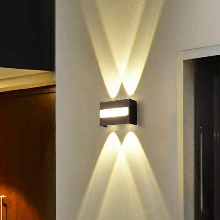 Led Wand Lampe Veranda Outdoor Indoor Up Down Wand Licht Für Home Treppen Schlafzimmer Nacht Tür Lampe Korridor Beleuchtung Marke licht