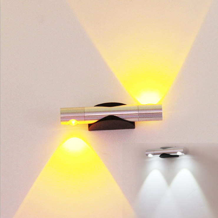 6W moderne Wandleuchte, 360-Grad-Drehung, LED-Wandleuchten, Lesewandlampe/Spiegelbeleuchtung, hohe Helligkeit