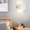 Moderne LED-Wandleuchte, wiederaufladbare Innen-Wandleuchte mit Bewegungssensor, nordische Nachttisch-Beleuchtung, Dekoration, Wohnzimmer-Wandleuchte