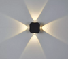 Wasserdichte IP65 4W LED-Wandleuchte für den Außenbereich, Aluminium-Wandleuchte, Garten-LED-Wandleuchte