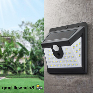 1000lm IP65 Wasserdichtes LED-Solarlicht für Zuhause, PIR-Bewegungssensor, Solar-Sicherheitswandleuchte für den Außenbereich, LED-Solar-Gartenlicht