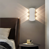 Moderne minimalistische Outdoor Indoor Hotel Gang Korridor Tür Hof Treppe Veranda LED wasserdichte Mond Wandleuchte Waren
