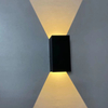 Neue Auf- und Ab-LED-Lampe, modern, quadratisch, IP65, wasserdicht, für den Außenbereich, Wandleuchte, hohe Qualität, günstiger Preis