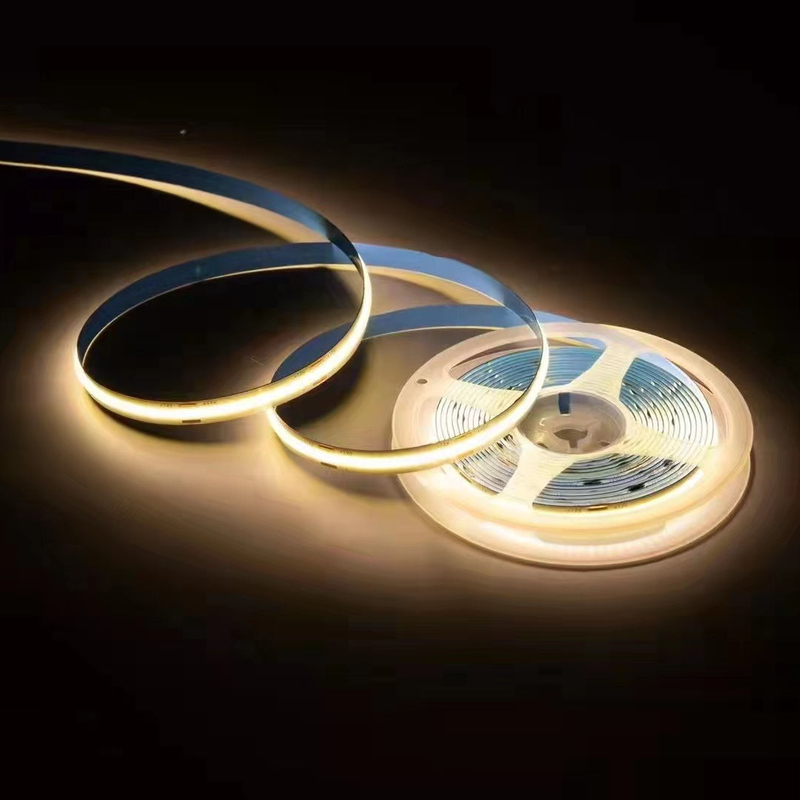 COB-Licht mit 12V 24V Niederdruck-selbstklebendem weichem Lichtstreifen 2835-Linie flexibler magischer LED-Zweifarben-Wasserlichtstreifen