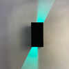 Neue RGB APP-Steuerung Smart Light Cube wasserdichte LED-Wandleuchte ip65 Wandleuchte quadratische Veranda Garten auf und ab