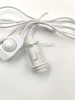 Lampenfassung Fassung Lampensockel für Glühbirne E14 AU/EU/US-Stecker Garantie 301 Dimmerschalter Himalaya-Salzlampe Spezialkabelstecker 0,35 mm