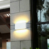 18W LED IP65 Außenbeleuchtung Moderne Wandleuchte Innen Wasserdichte LED Wandleuchte Wohnzimmer Licht quadratische LED-Wandleuchte