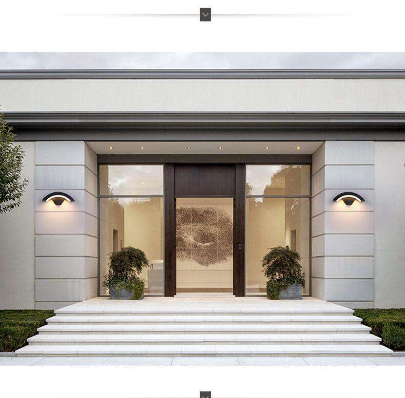 Tuya intelligente Wandleuchte LED intelligente Wandleuchte IP65 wasserdicht bunte modische dekorative Wandleuchte