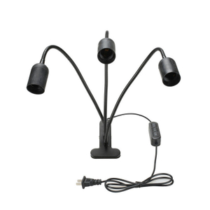 Grenzüberschreitende LED-Clip-Lampe, Einzelkopf, Doppelkopf, Dreikopf-Clip-Lampenfassung, E27, Universal-Lampenfassung mit Clip