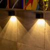 Neue Solarwandleuchte Outdoor Garten Wandleuchte Haushaltsquadrat Nachtlicht Energiesparlampe wasserdicht
