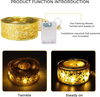 LED-Band-Lichter, Weihnachtsbaumschmuck, Feen-Lichterkette, DIY-Spitzenbogen für Navidad, Zuhause, Neujahr, Weihnachtsdekoration, Lampe
