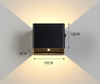 Innenwandleuchte USB wiederaufladbare LED-Wandleuchte mit Bewegungssensor Innenbeleuchtung Wohnzimmer Schlafzimmer Flur Nachtlichter