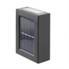 Heißer Verkauf Outdoor Smart Garden Dekorative Hängeleuchte Wasserdicht Oben und Unten Leuchtende Led Solar Wandleuchte