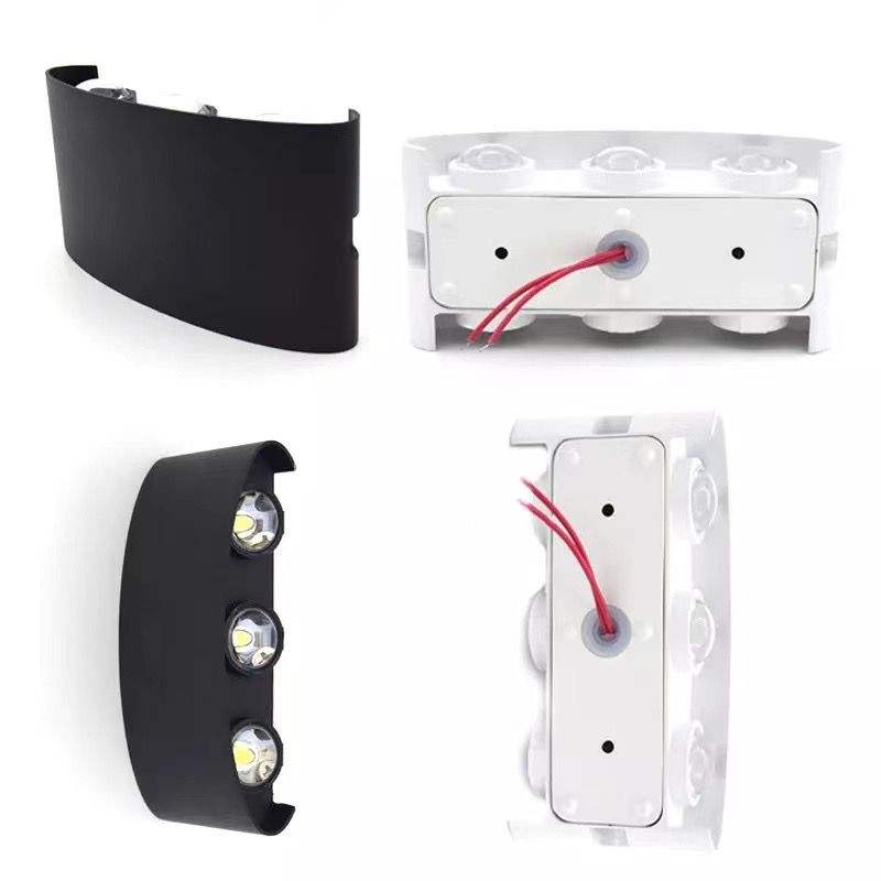 Mischfarbe Neue Stil Schwarz Gold Nordic Persönlichkeit Wand Lampe Einfache Led Wohnzimmer Hintergrund Runde Wand Lampe Hotel Minimalistischen