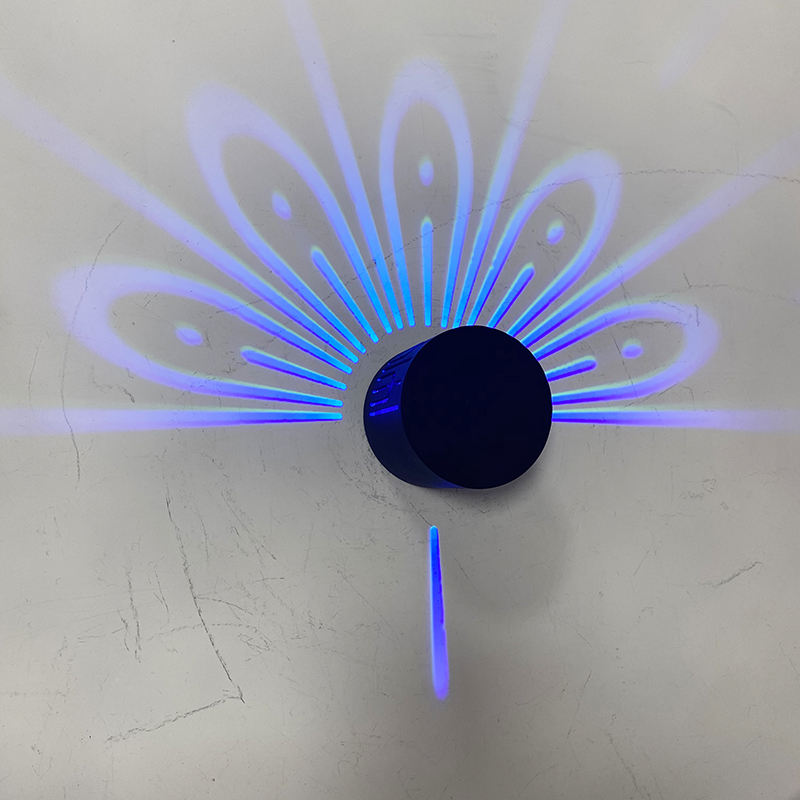 Kreative Pfau Wandleuchten Led Wandleuchte für Schlafzimmer Nachttischlampe Innendekor Wandleuchte Leuchten Luminaria