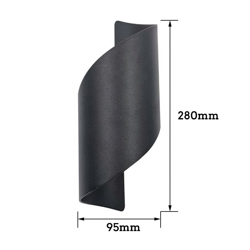 Moderne Led Wand Lampe Innen Treppen Leuchte Nacht Loft Wohnzimmer Oben Und Unten Hause Flur 12W Wasserdichte wandleuchter