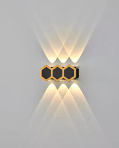 2W 3W 5W 6W 7W 8W moderne minimalistische weiße Quantum-Wabenwandlampe berührungsempfindliche moderne Wandlampe minimalistische Waren