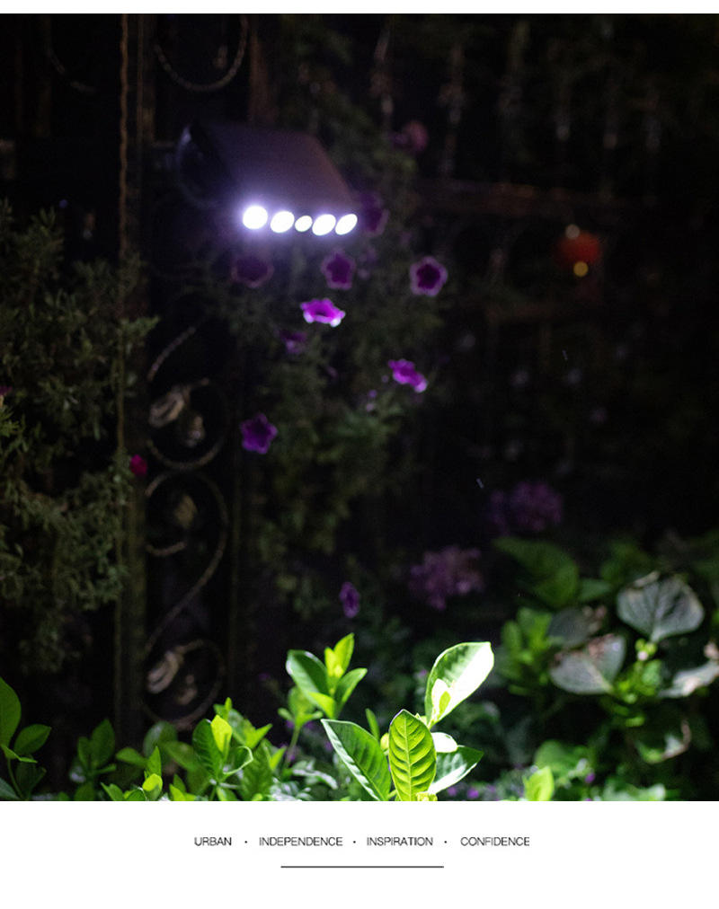 Neuankömmling Außen IP65 Außenbewegungssensor Solar Wandleuchte Lampe Outdoor/Solarlaterne Solarleuchten Outdoor