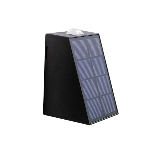 Solar-Wandleuchte für den Außenbereich, wasserdicht, nach oben und unten beleuchtet, dekorative Garten- und Heim-Wandleuchte