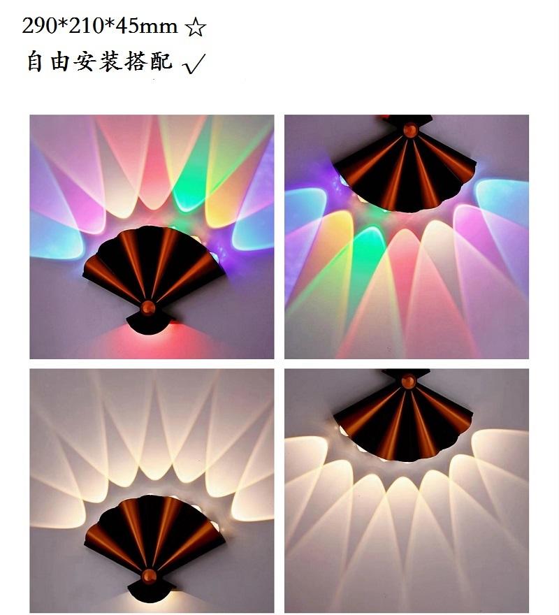 Neue Stil 8W Schwarz Gold Nordic Persönlichkeit Wand Lampe Einfache Led Wohnzimmer Hintergrund Runde Wand Lampe Hotel Minimalistischen