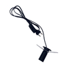 E14-Sockelfassung, europäischer Hängelampenhalter mit Ein-Aus-Schalter, EU-Stecker, Vintage-Kabelverlängerung, E14-Glühbirnensockel