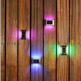 Neue 6LED Solar Lampe IP65 Wasserdichte Outdoor Lampe Hof Wand Lampe für Garten Villa Dekoration