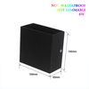  6W COB Wandleuchte Auf- und Ablicht Wandleuchte verstellbare Wandleuchte quadratische Wandleuchte 10*10*5 Wandleuchte 