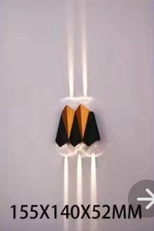LED Outdoor Wasserdichte Wandleuchte Moderne Kreative IP65 Hotel Villa Wohnzimmer Hintergrund Wandleuchte