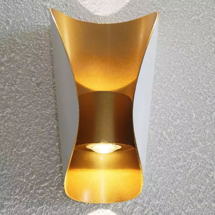 6W Hotelzimmer hochwertige wasserdichte Wandleuchte Dekorative LED-Lampe kleine Bootswandleuchte und moderne Innen-Außenwandleuchte