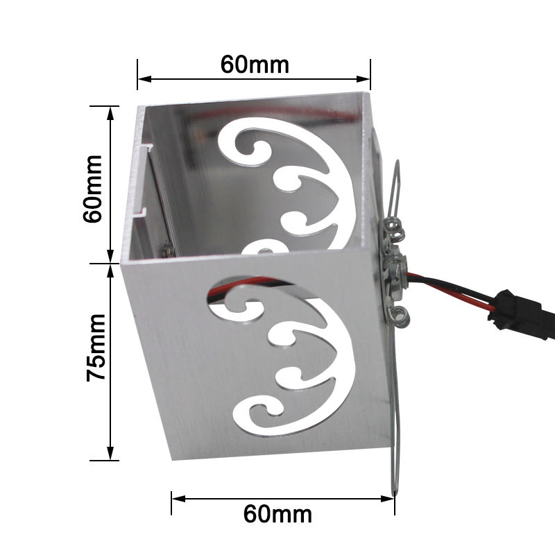 Schmetterlings-Wandleuchte, 3 W, LED-Wandleuchte, LED-Wandleuchte, Aluminium für Gang, Schlafzimmer, Flur, Veranda, Bar, Hintergrundleuchte