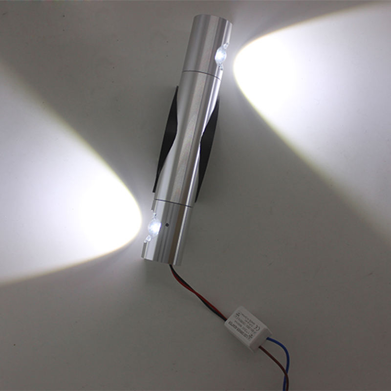 2x3W AC85-265V 360 Grad Rotation LED Wand Leuchten Lesen Wand Lampe Spiegel Beleuchtung Treppen Licht Moderne wandleuchte
