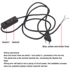 EU US UK E27 Netzkabel Glühbirne Basishalter Verlängerungskabel LED-Lampe Schalter Draht elektrische Steckdose Stecker Konverter 110 V 220 V