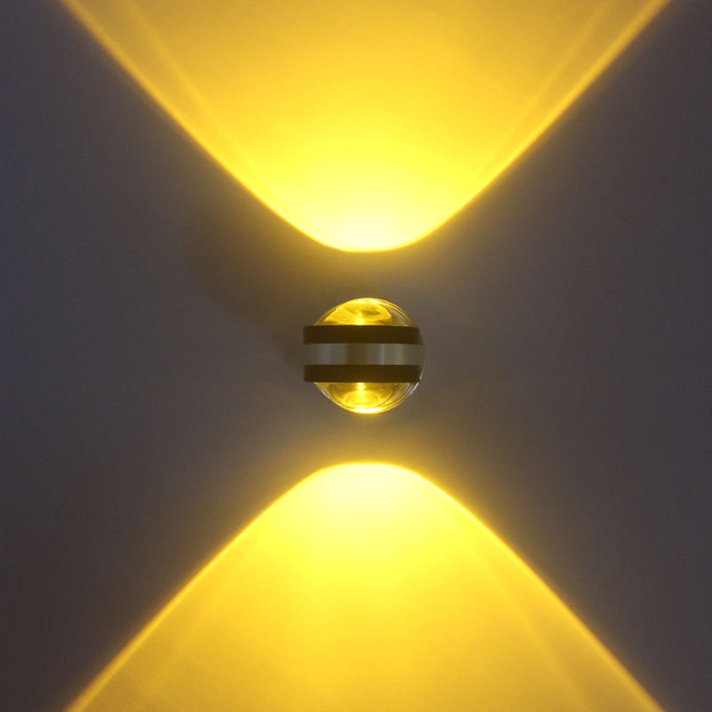Neue Auf- und Ab-Wandleuchte für den Innenbereich, LED-Wandleuchte, Hoteldekoration, LED-Innenlicht, OEM, Bühne, RGB, Club-Neuheit, Mode